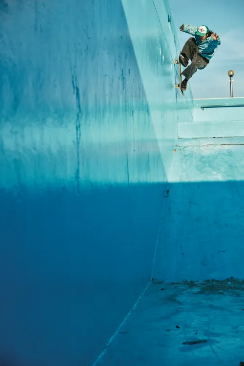 Fabrizio Martinena, Bs Wallride to Fakie, foto Ayman Youssef