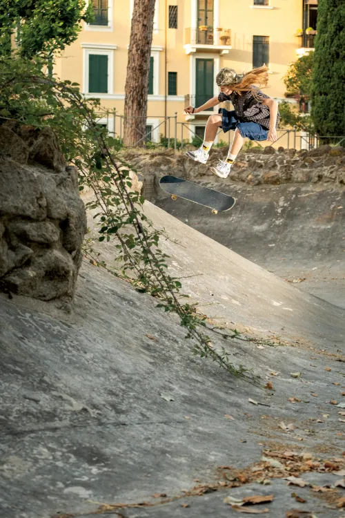 Elizabetta Dovzly, Bs Kickflip to Fakie, foto Riccardo Romano