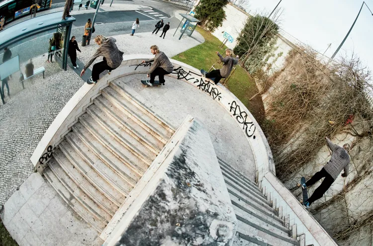 Elliot Auffray, Drop In, Roll On Grind, Fs 5050, foto Federico Casella