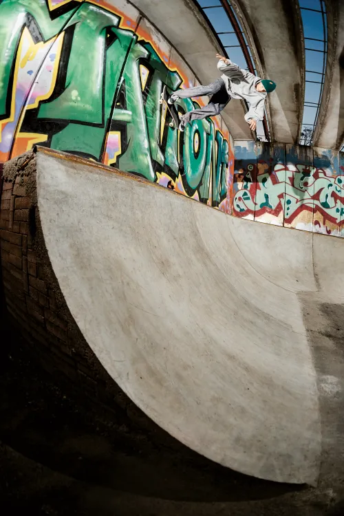Guglielmo Marin, Bs Wallride Ollie In, foto Federico Casella