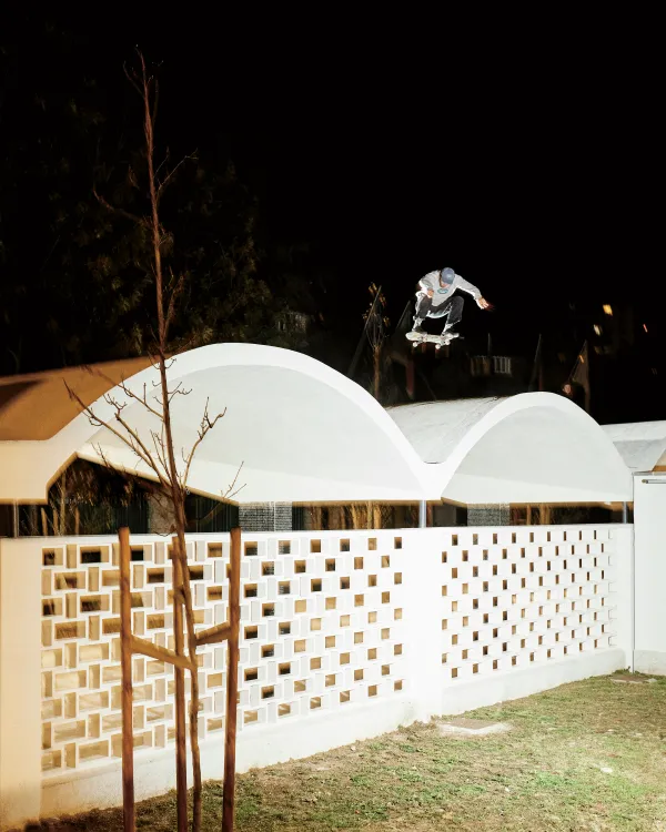 Kevin Blaser, Kickflip, foto Federico Casella