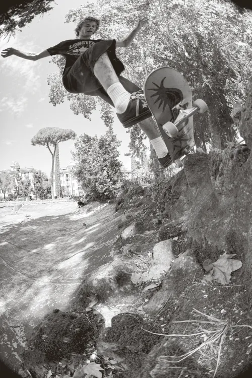 Lorenzo Sciannimanica, Ollie to Fs Pivot, foto Alberto Della Beffa