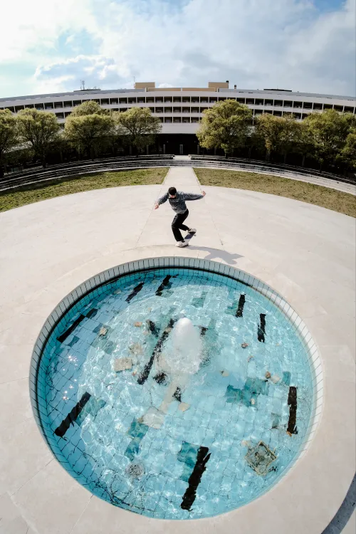 Manuel Bogner, Spanish Grind, foto Friedjof Feye