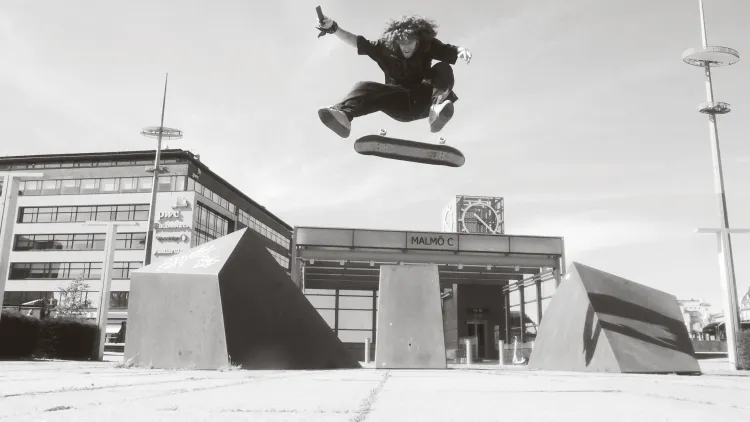 Davide Crepaz, Fs Kickflip, foto Davide Crepaz