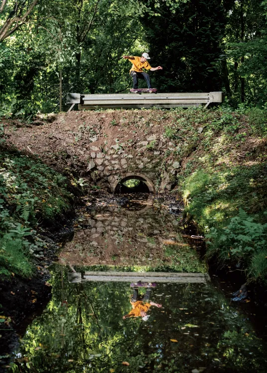 Patrick Wenz, Fs 5050 Grind, foto Robert Christ