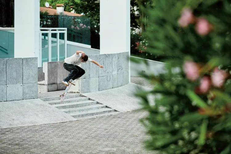 Vittorio Galetti, Varial Heelflip, foto Federico Casella