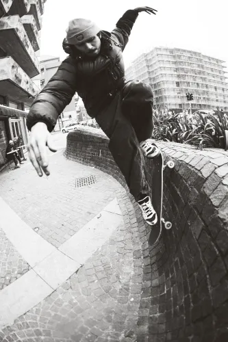 Alex Borgatti, Roll In, foto Federico Casella
