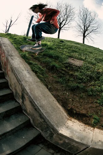 Martina "Bretzi" Nicli Pezzin, Kickflip to Fakie, foto Federico Casella