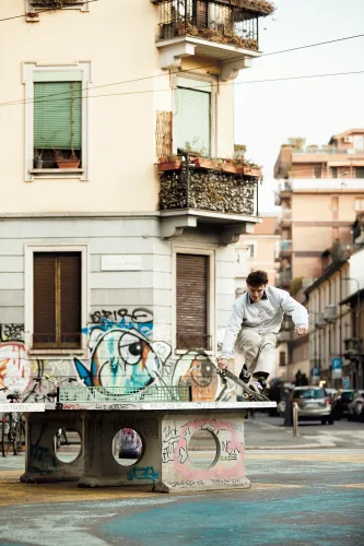 Dave Morgan, Caveman Nosegrind, foto Federico Casella