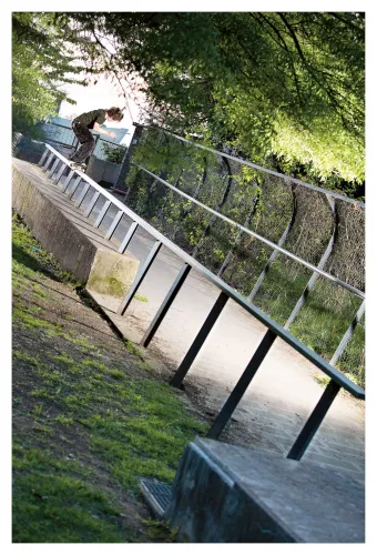 Diego Nardini, Fs 5050 Grind, foto Ramon Zuliani