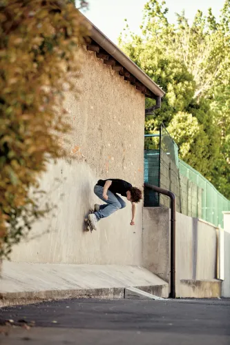 Edo Bendandi, Bs Alley-oop Wallride, foto Federico Casella