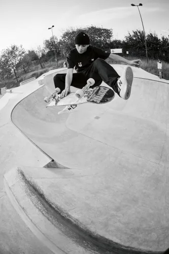 Edoardo Poggio, Fs Heelflip Indy, foto Federico Casella