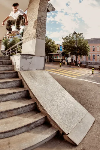 Jacopo Cervelli, Nollie In, foto Federico Casella