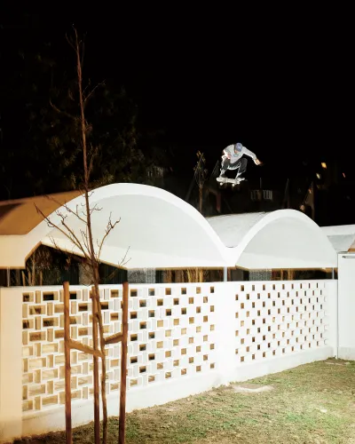 Kevin Blaser, Kickflip, foto Federico Casella