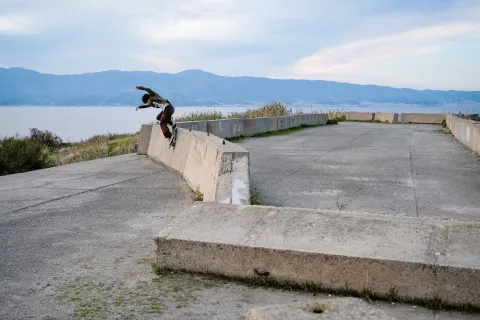 Lucas Jankoschek, Roll In, foto Friedjof Feye
