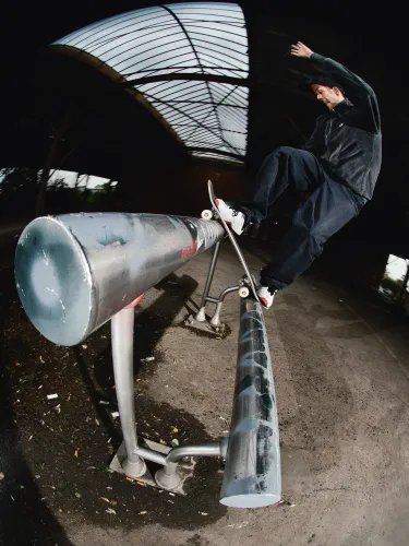 Matthias Flentje, Fs Bluntslide, foto Robert Christ