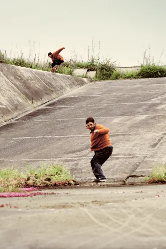 Mattia Turco, Fs 180 Fakie Nosegrind, foto Federico Casella