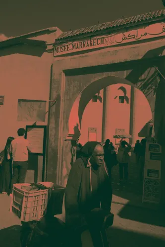 Mercato in Marrakech - foto Alberto Della Beffa