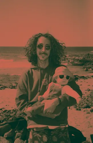 Marco "Tappo" Olent e Icarino - foto Alberto Della Beffa