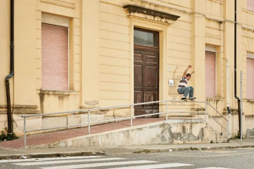 Thanos Panou, Fs 5050 Grind, foto Alessandro Formenti