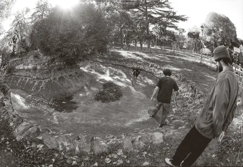 La fontana di Villa Paganini a Roma - foto Riccardo Romano