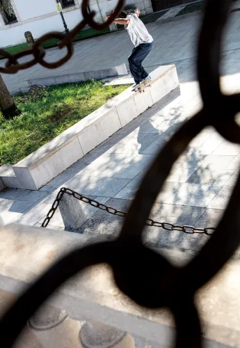 Will Odiete, Fakie Ollie to Sw Fs Crooked, foto Ramon Zuliani