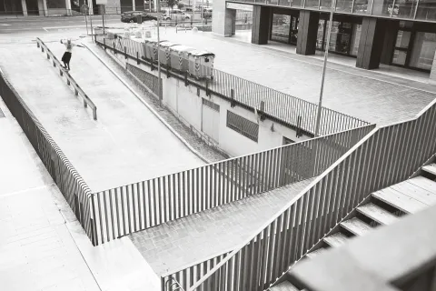 Will Ocean Odiete, Fs 5050 Grind, foto Federico Casella